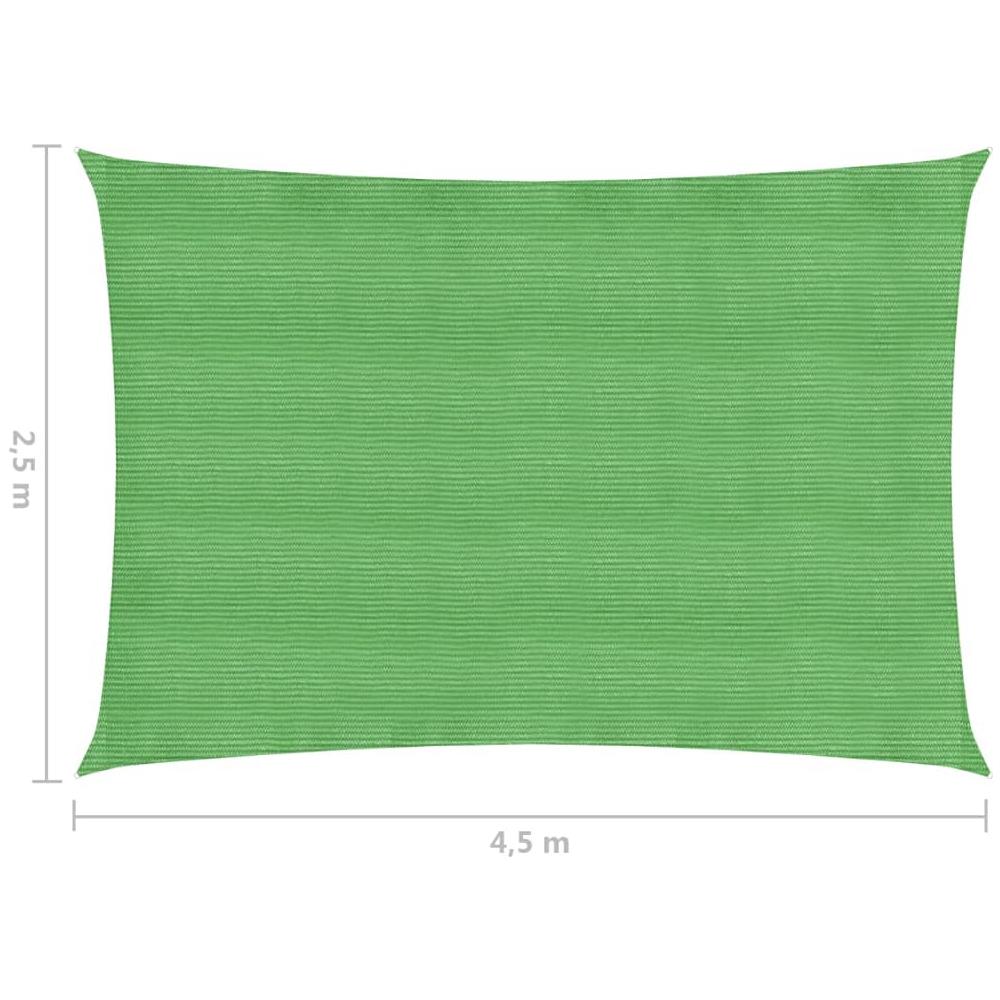 Vela Parasole 160 G / m Verde Chiaro 2,5x4,5 M In Hdpe - Foto 6