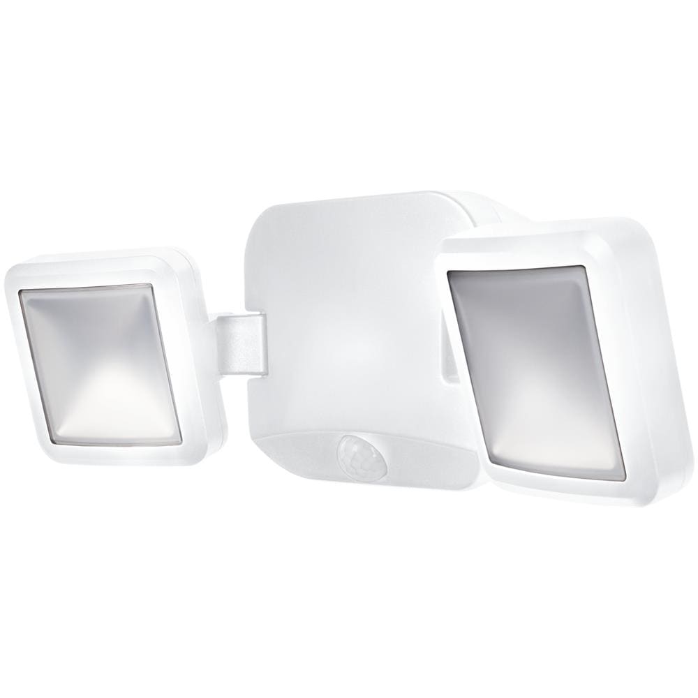 Ledvance Lampada Da Esterno Led A Parete Con Alimentatore A Batteria, Battery Led Spotlight Double / 10 W, 6 V, Bianco Freddo, 4000 K, Materiale: Acrylnitril-butadien-styrol-copolymer (abs), Ip54 - Foto 1