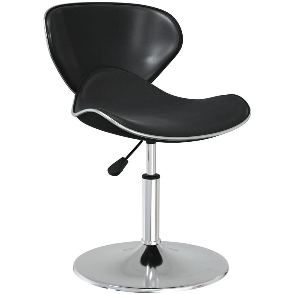 Sedie Da Pranzo 4 Pz Nere In Similpelle - Foto 3