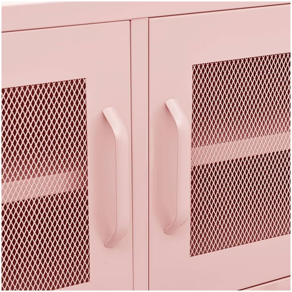 Mobile Tv Rosa 105x35x50 Cm In Acciaio - Foto 3