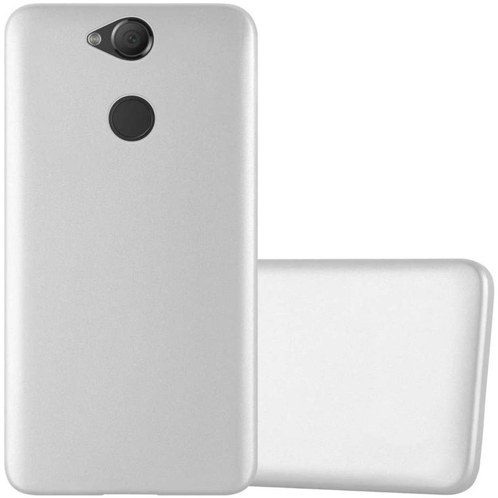 Custodia Compatibile Con Sony Xperia Xa2 In Argento Metallico - Coperchio Protettivo In Silicone Tpu Flessibile - Foto 1