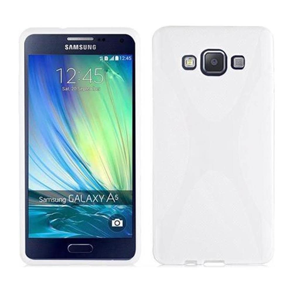 Custodia Compatibile Con Samsung Galaxy A7 2015 In Magnesio Bianco - Coperchio Protettivo In Silicone Tpu Flessibile - Foto 1