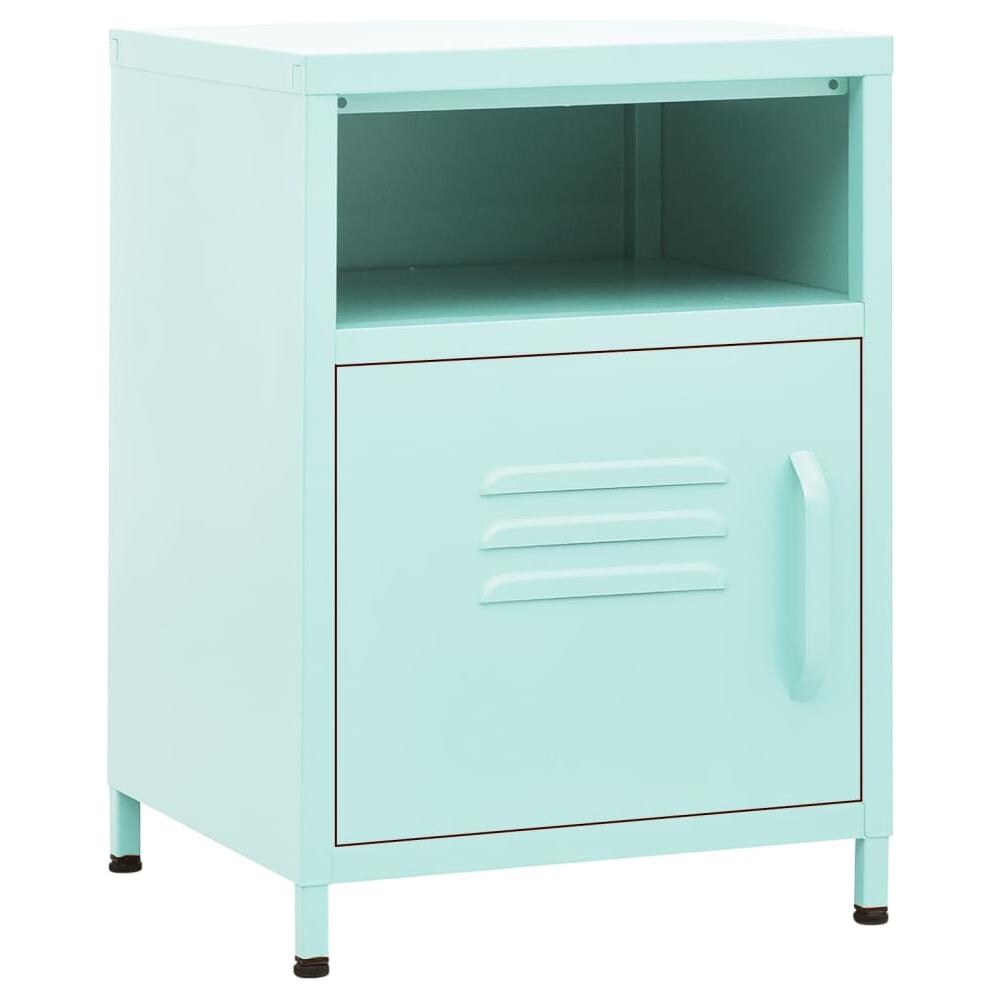 Comodino Menta 35x35x51 Cm In Acciaio - Foto 2