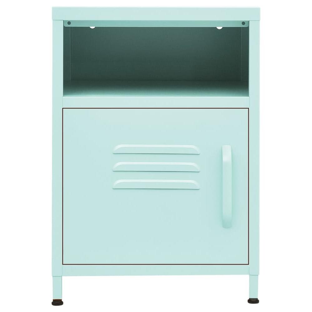 Comodino Menta 35x35x51 Cm In Acciaio - Foto 3