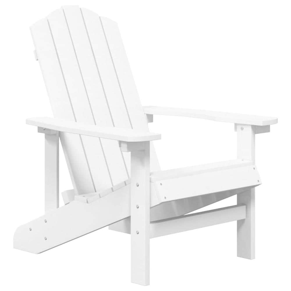 Sedie Da Giardino Con Tavolo Adirondack In Hdpe Bianco - Foto 2