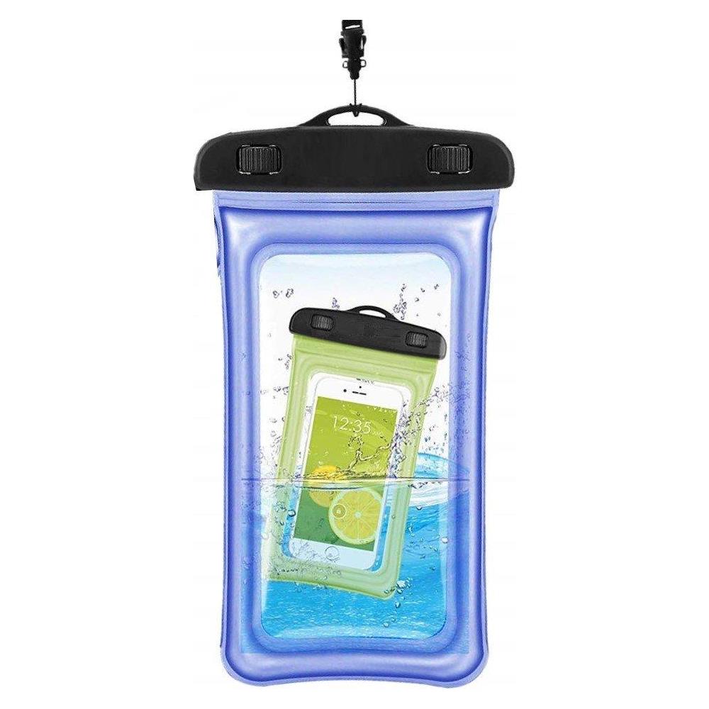 Custodia Mobile Impermeabile Galleggiante Misura Universale Blu 1 Pack - Foto 1