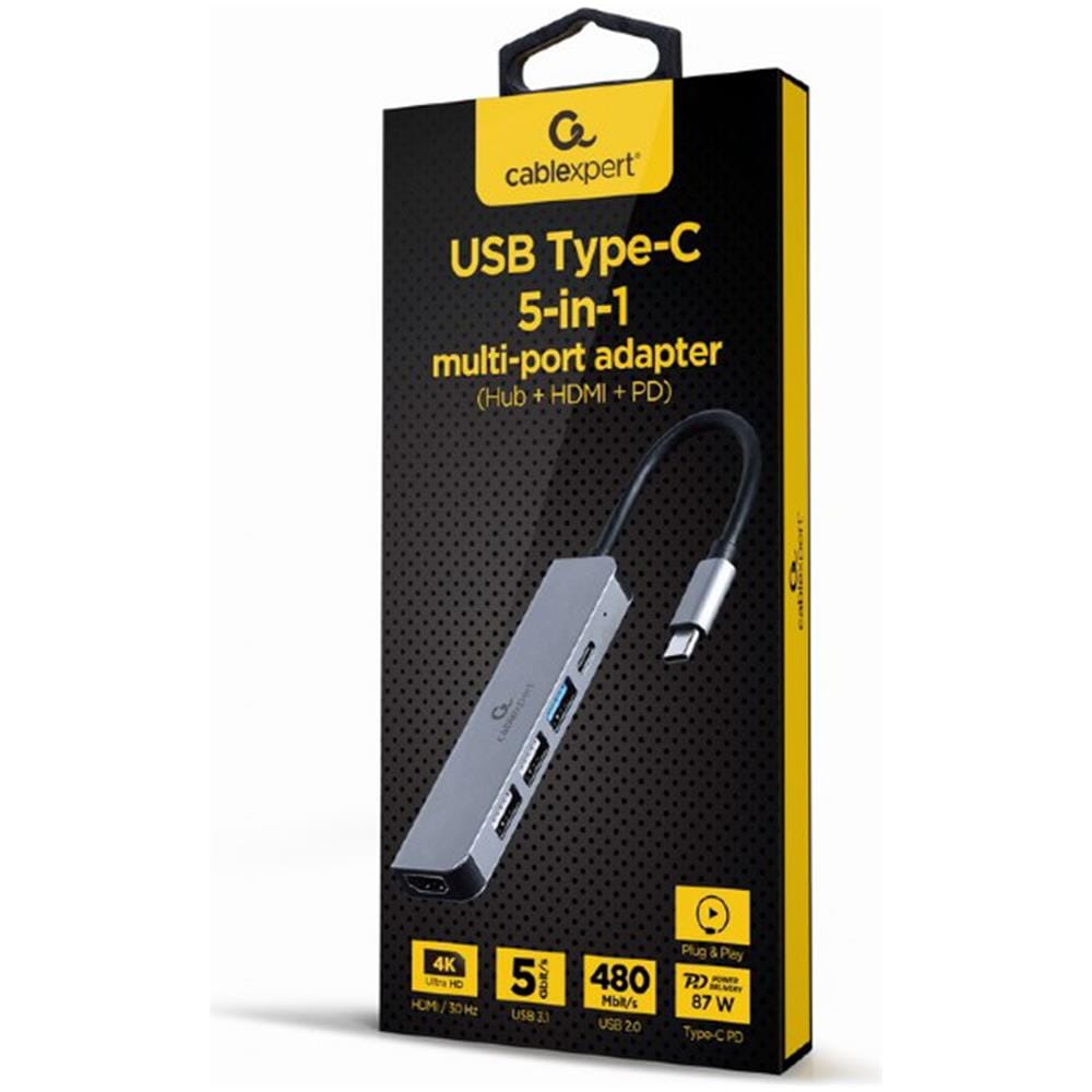 Adattatore Usb Tipo C A 5 Porte Con Hub Hdmi E Pd - Foto 2