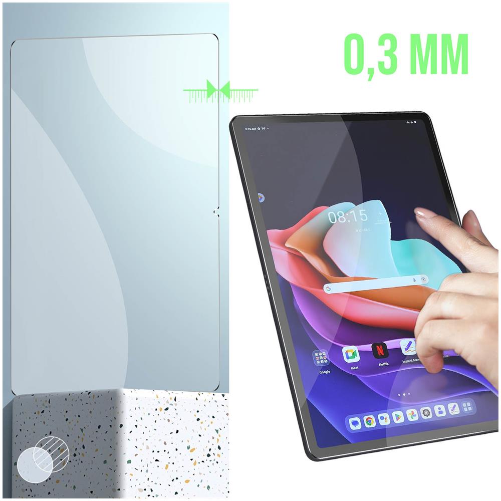 Vetro Temperato Per Lenovo Tab P11 Gen 2 Durezza 9h Anti-graffi Trasparente - Foto 2