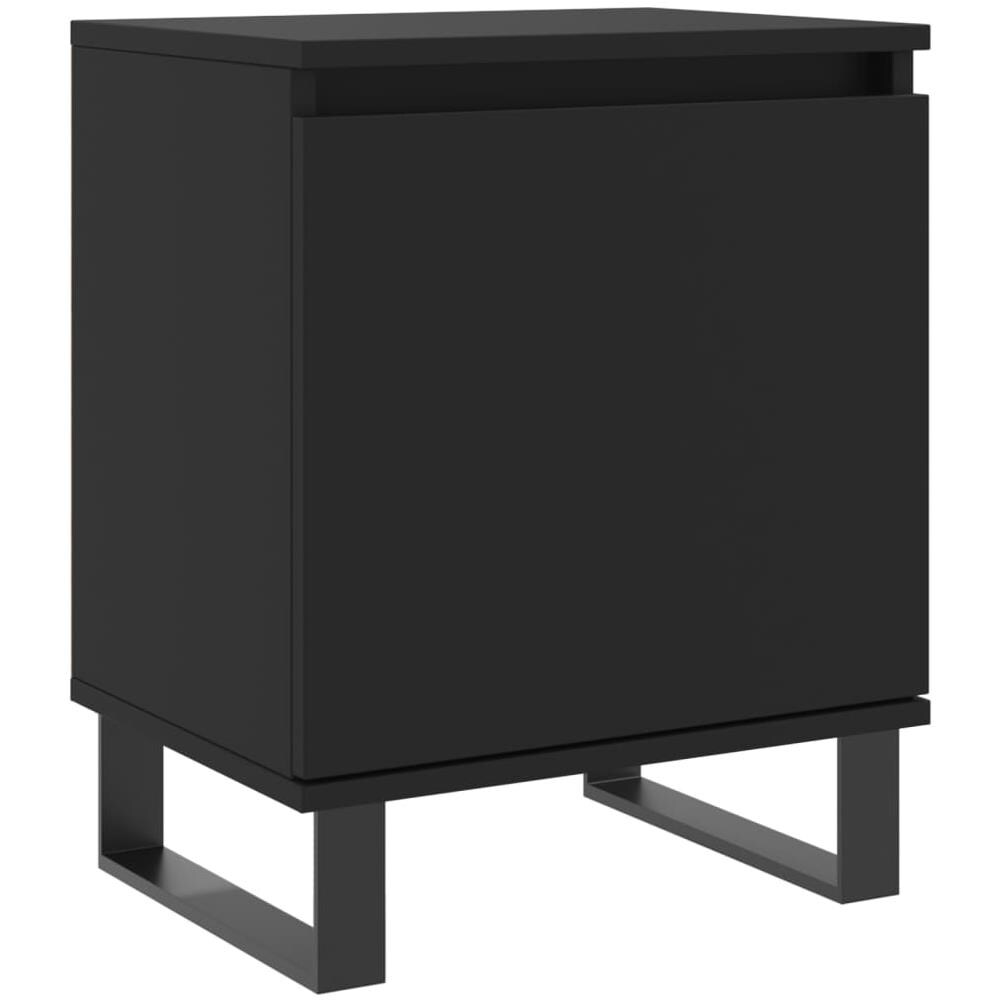 Comodino | Tavolino Da Notte | Tavolino Da Letto 50x33x60cm Legno Massello Recupero E Legno Multistrato