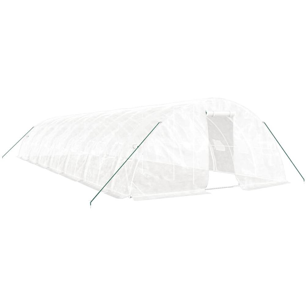 Serra Con Telaio In Acciaio Bianco 70 M 14x5x2,3 M - Foto 2