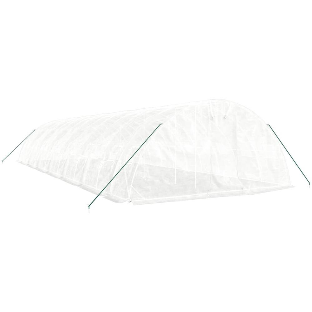 Serra Con Telaio In Acciaio Bianco 70 M 14x5x2,3 M - Foto 3