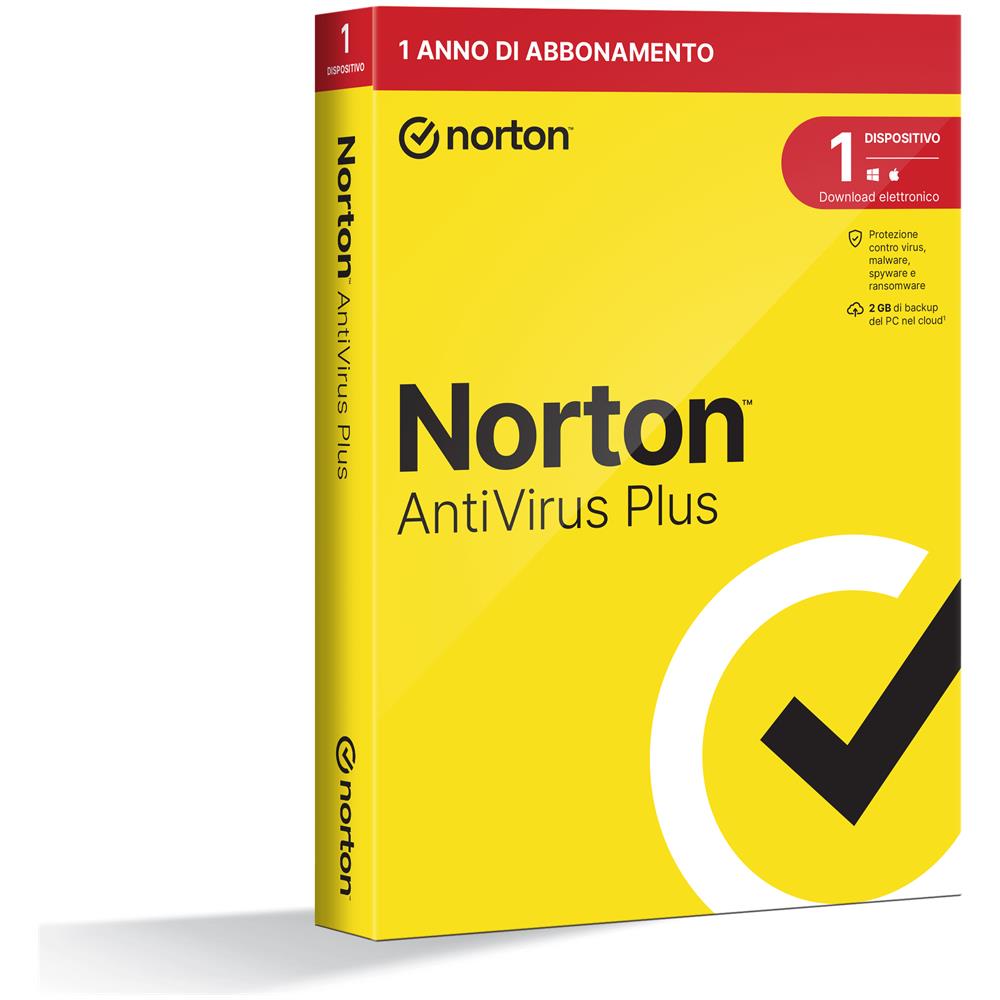 Norton Antivirus Plus 2024 | 1 Dispositivo | Licenza di 1 anno | PC o Mac - Foto 1