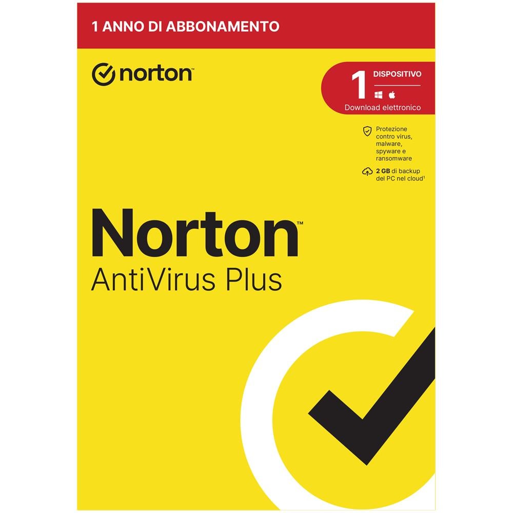 Norton Antivirus Plus 2024 | 1 Dispositivo | Licenza di 1 anno | PC o Mac - Foto 2
