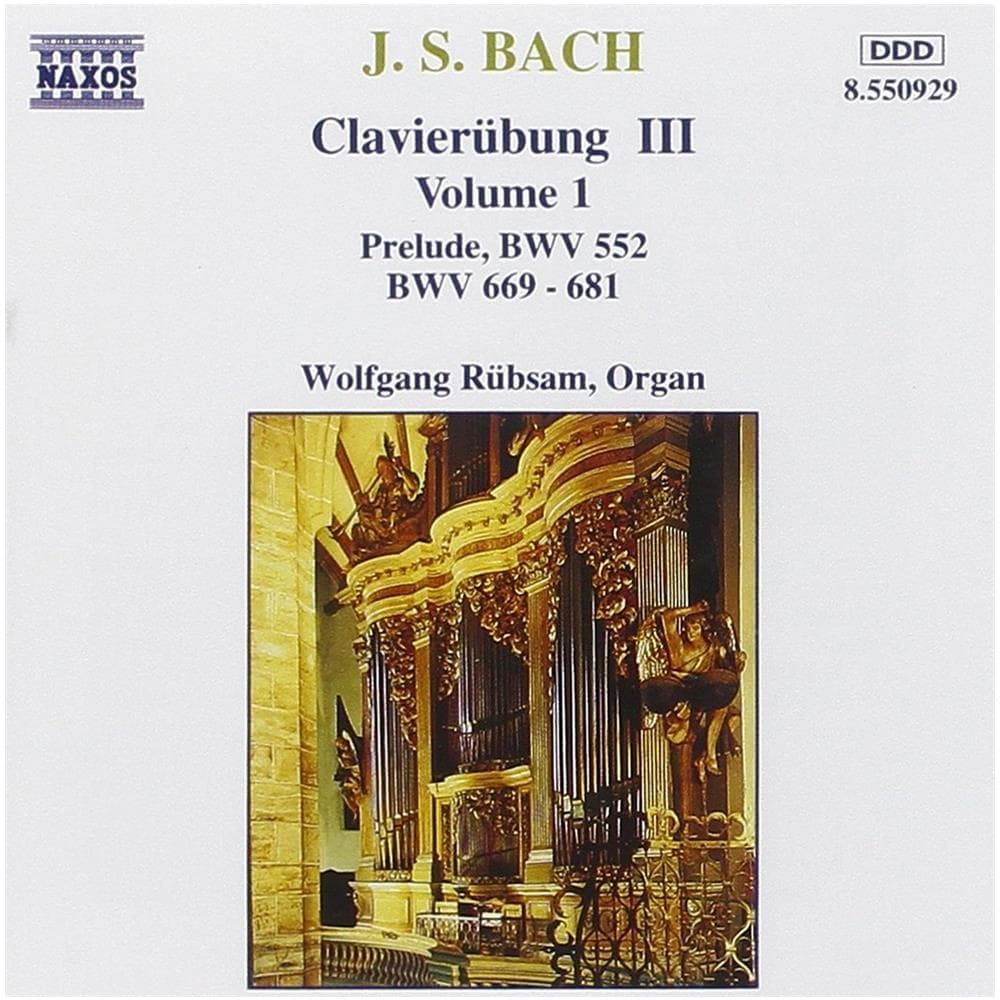 Bach J. S. - Clavier Ubung III, Vol. 1: Preludio Bwv 552, Bwv 669-681 - Foto 1