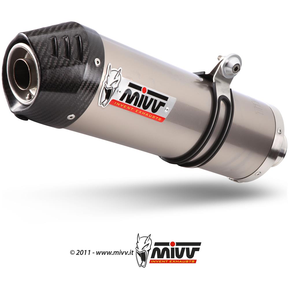 Silenziatore B. 016. lnc Oval Titanio Carbon Cap Bmw R 1200 Gs 2013 > - Foto 1