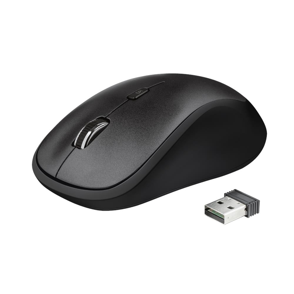Mouse Yvi Plus Ottico 4 Tasti 1600 DPI Colore Nero - Foto 2