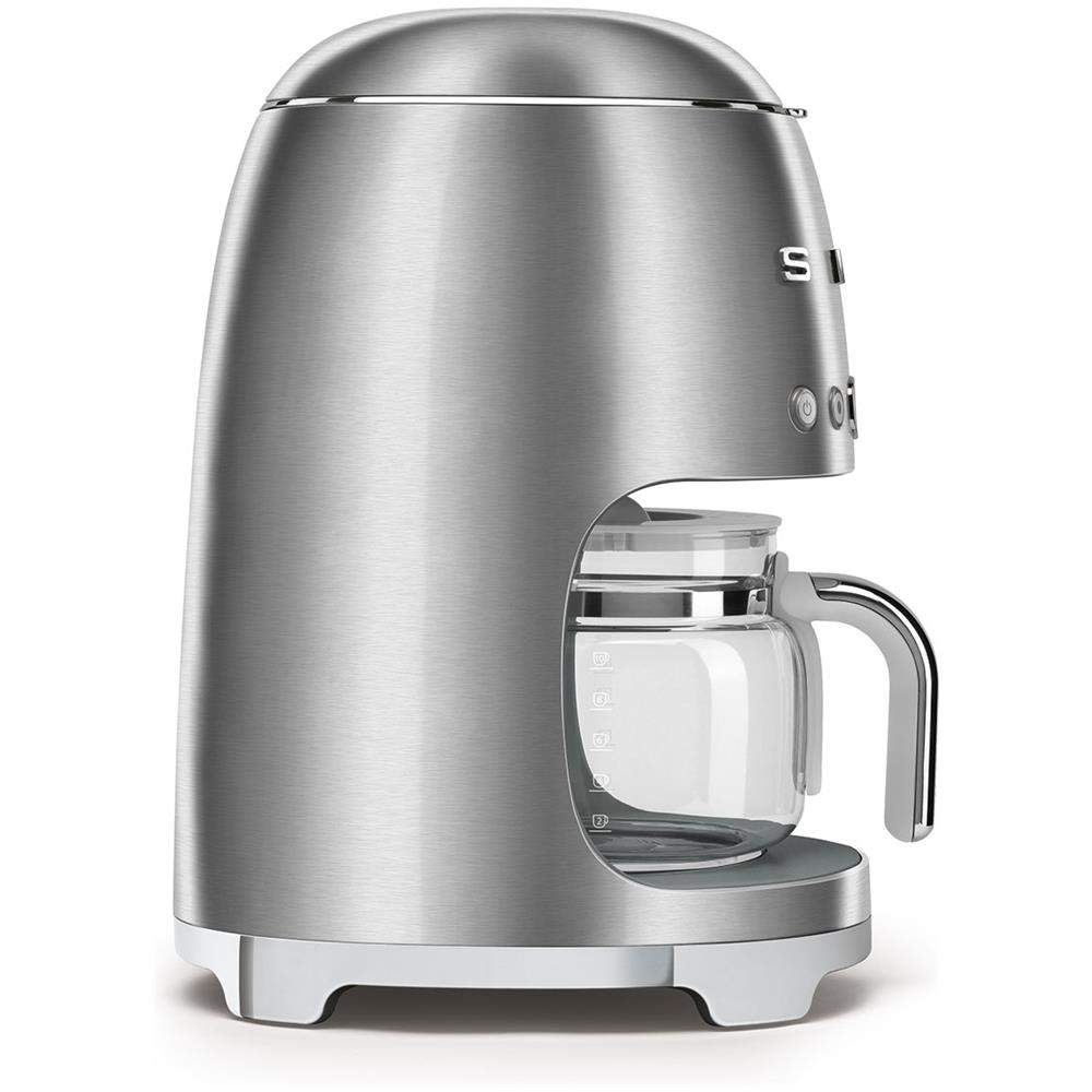 SMEG - Macchina Caffè Americano DCF02SSEU 10 Tazze Linea Anni '50 Potenza  1050 Watt Colore Acciaio Spazzolato - ePRICE