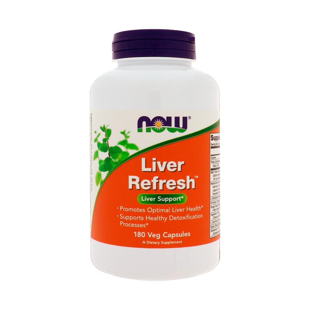 Liver Refresh - 180 Veg Capsules - Supporto Per Il Fegato - Foto 1