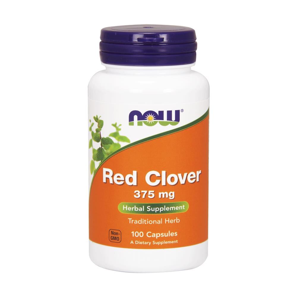 Red Clover 375 Mg 100 Capsules - Fiore Di Trifoglio - Foto 2