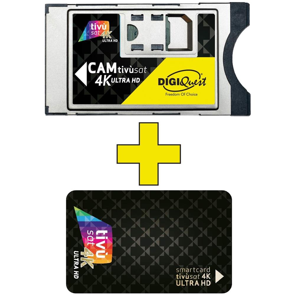 Cam Tivùsat 4K Ultra HD Modulo di Accesso Condizionato (CAM) - Foto 1