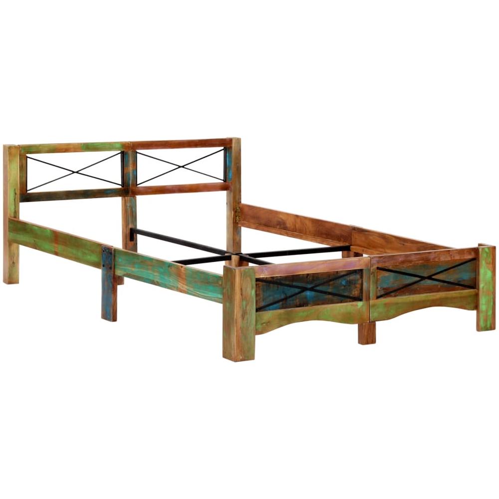 Giroletto In Legno Massello Di Recupero 140x200 Cm - Foto 2