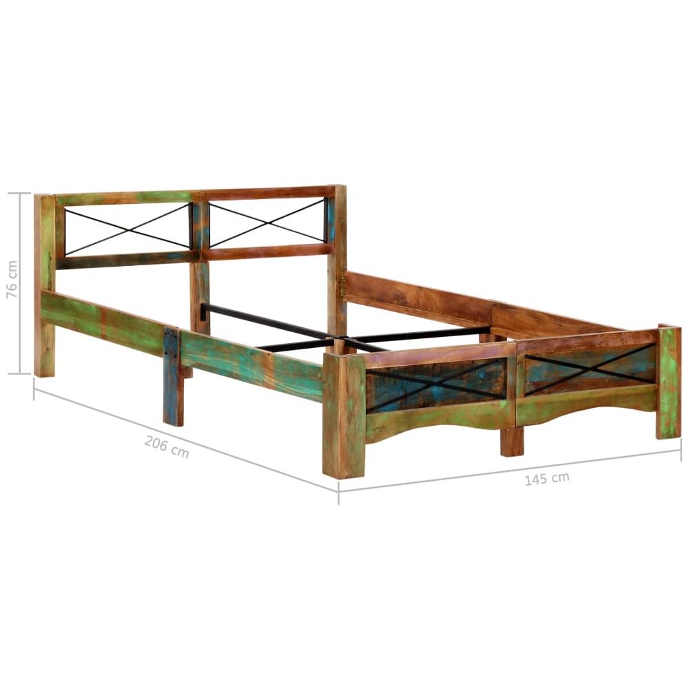 Giroletto In Legno Massello Di Recupero 140x200 Cm - Foto 8