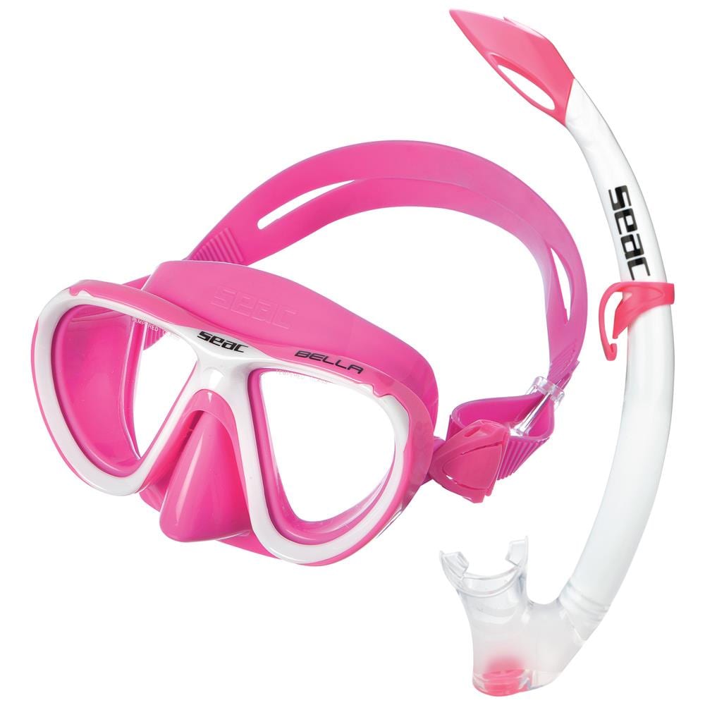 Masque Et Tuba De Plonge Bella - Enfant - Rose - Foto 2