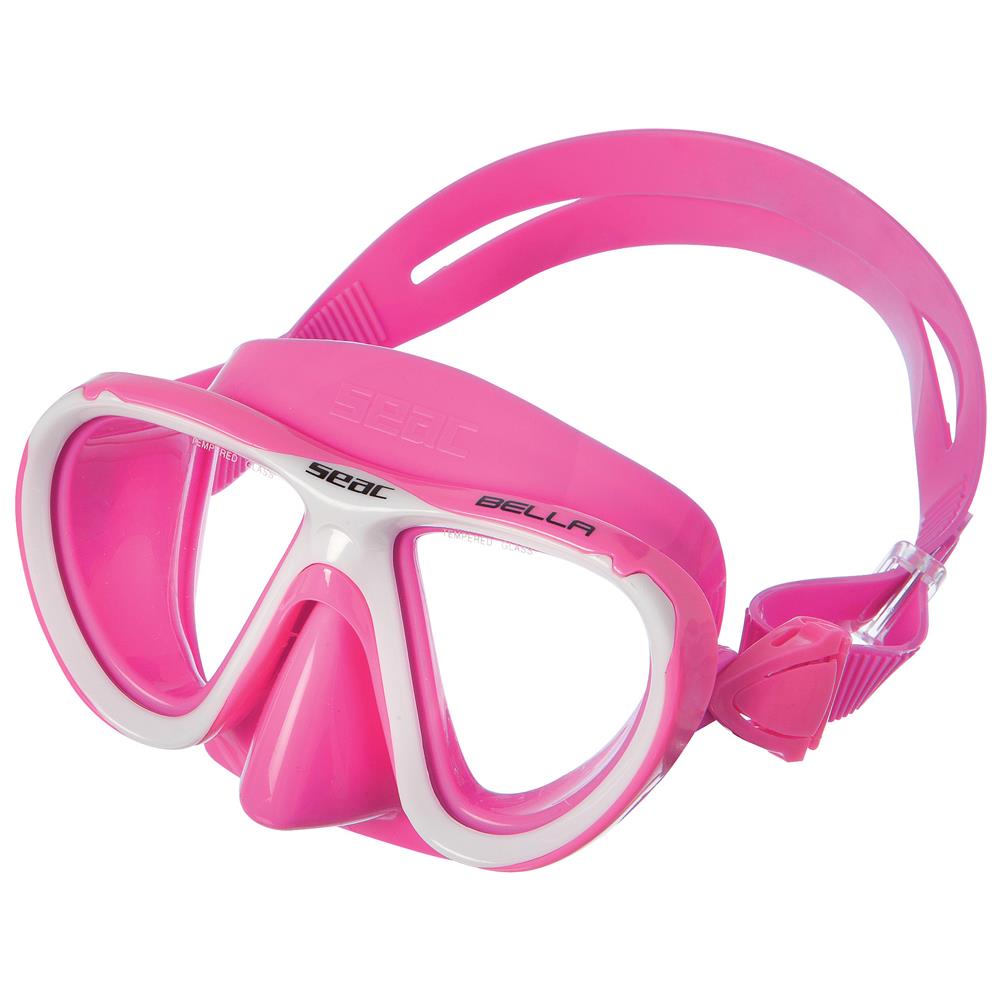 Masque Et Tuba De Plonge Bella - Enfant - Rose - Foto 4