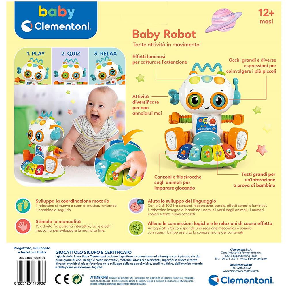 CLM17393 Baby Clementoni - Baby Robot - Foto 5