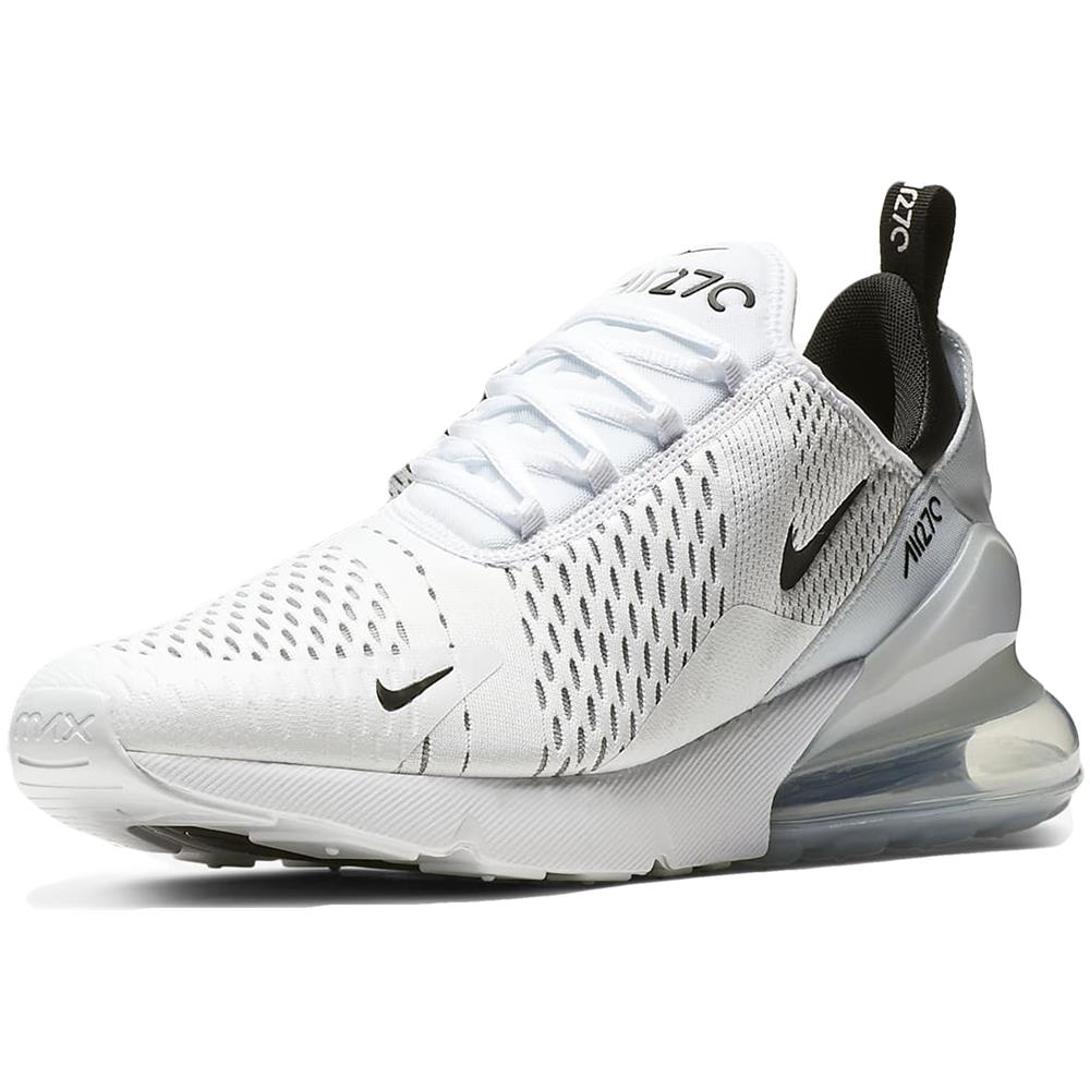 Air Max 270, Scarpe Da Corsa Uomo, Bianco Nero, 42 Eu - Foto 11