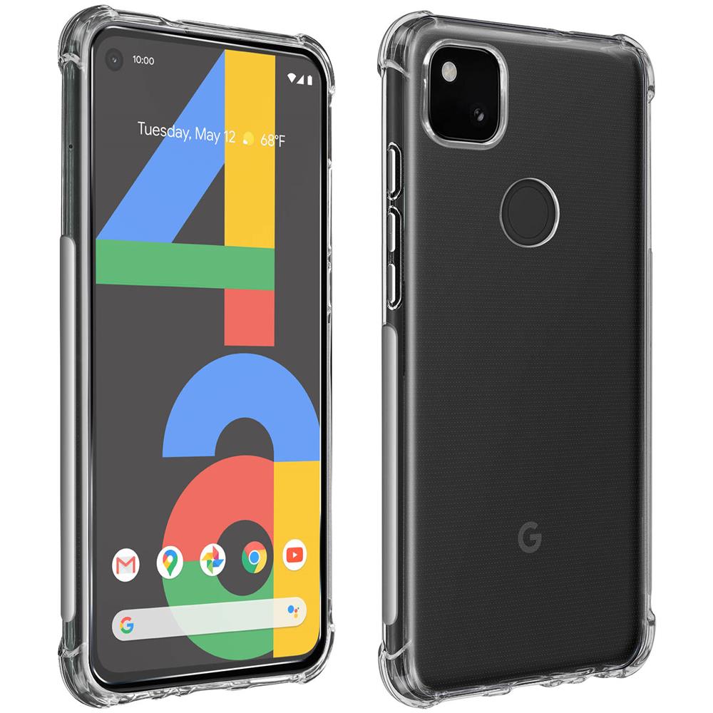Pack Protezione Google Pixel 4a Cover + Vetro Temperato Trasparente - Foto 1