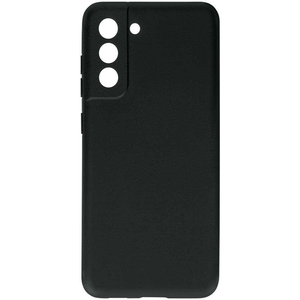 Cover In Silicone Semirigido Per Samsung Galaxy S21 Fe, Finitura Soft-touch Nera - Foto 1
