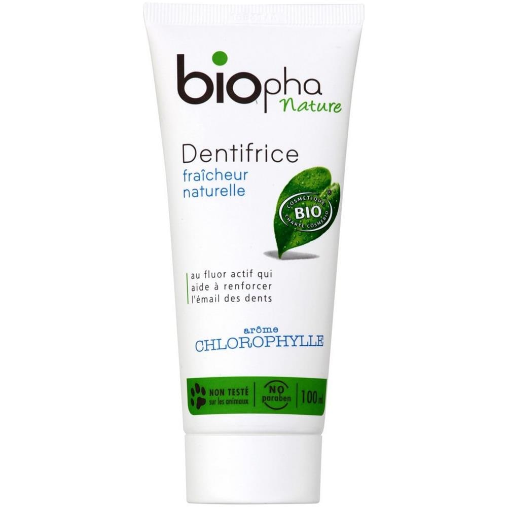 Dentifrice Fraîcheur Naturelle Chlorophylle Bio - Foto 1