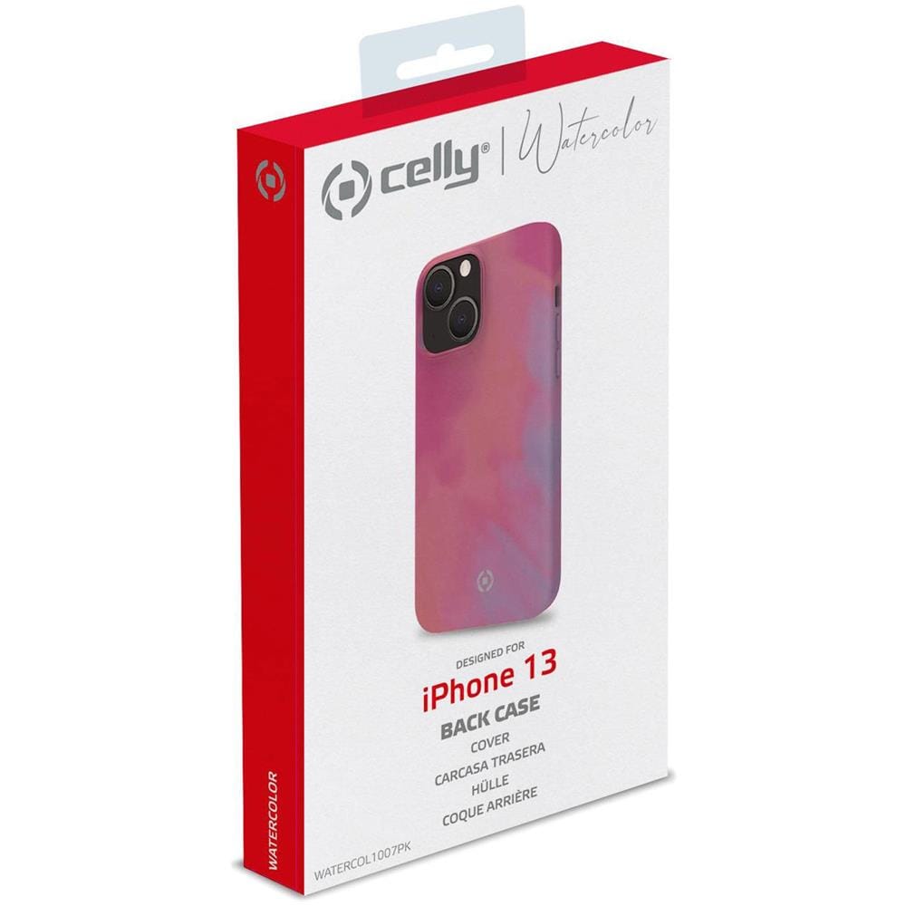 Custodia Tpu Acquerello Iphone 13 Rosa - Foto 2
