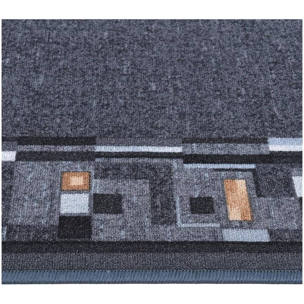 Tappeto Corsia Antracite 80x400 Cm Antiscivolo - Foto 3