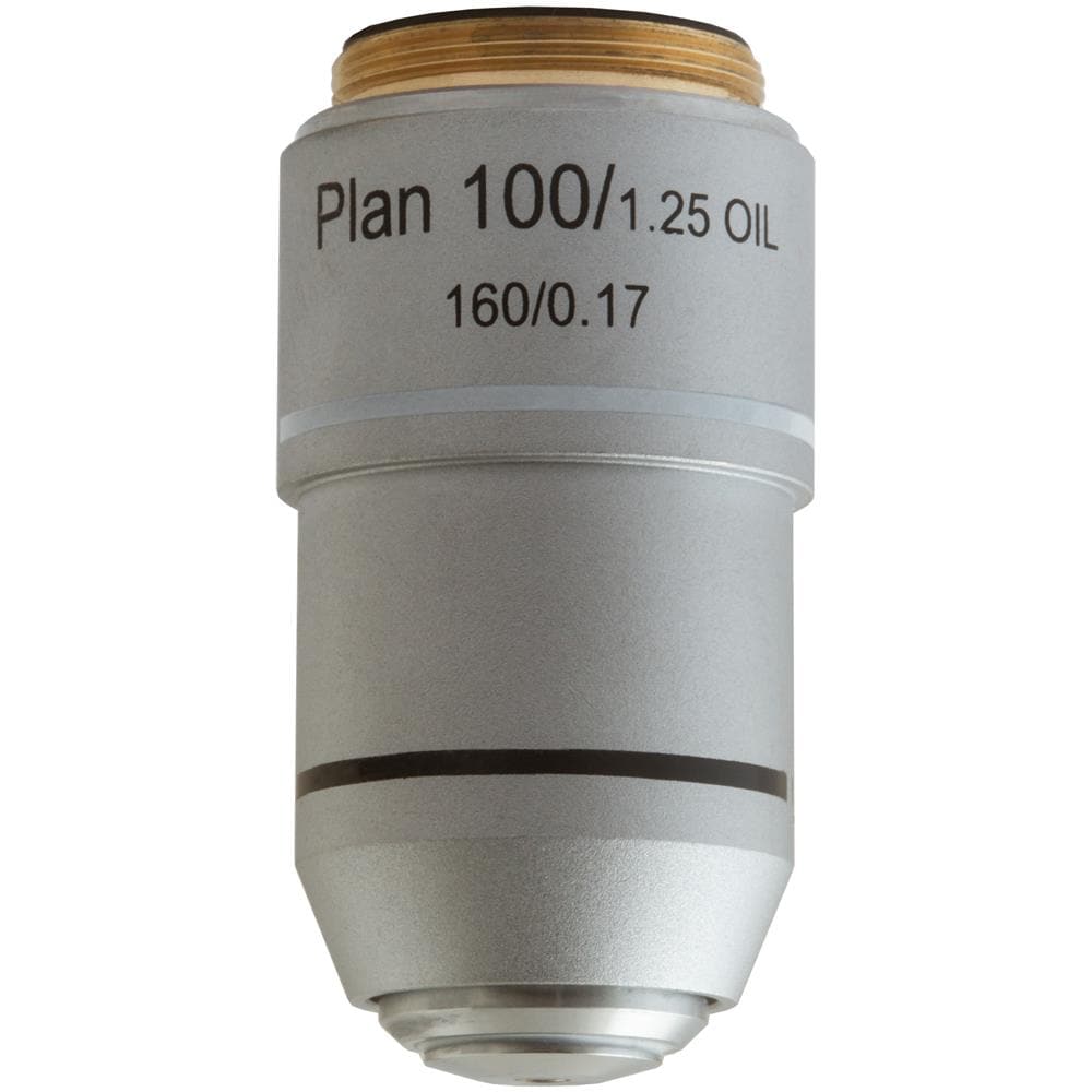 Obiettivo Planacromatico Levenhuk Med 100x - Foto 1
