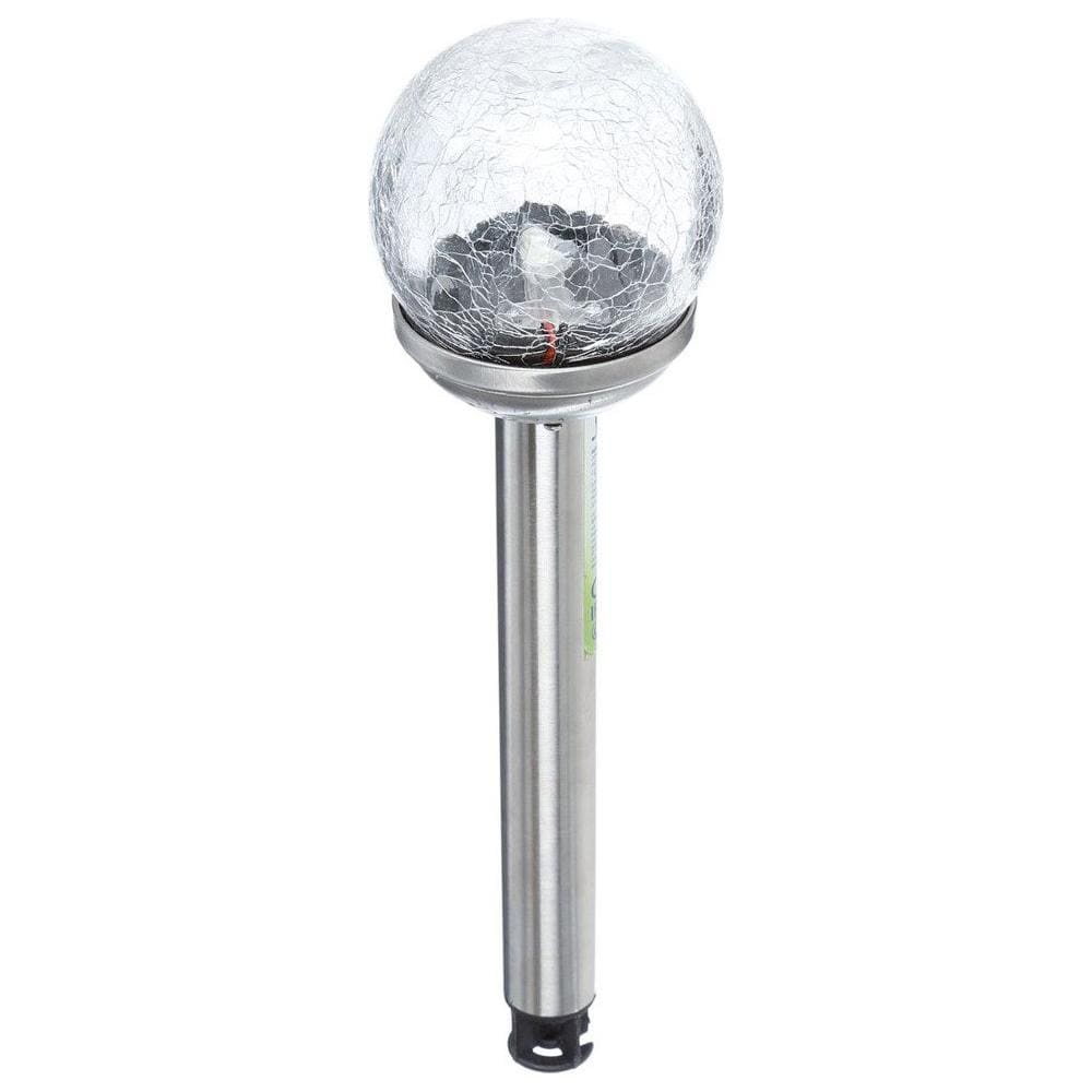 Lampada Solare, Sfera, Lampada Da Giardino A Led, Ø6 Cm - Foto 1