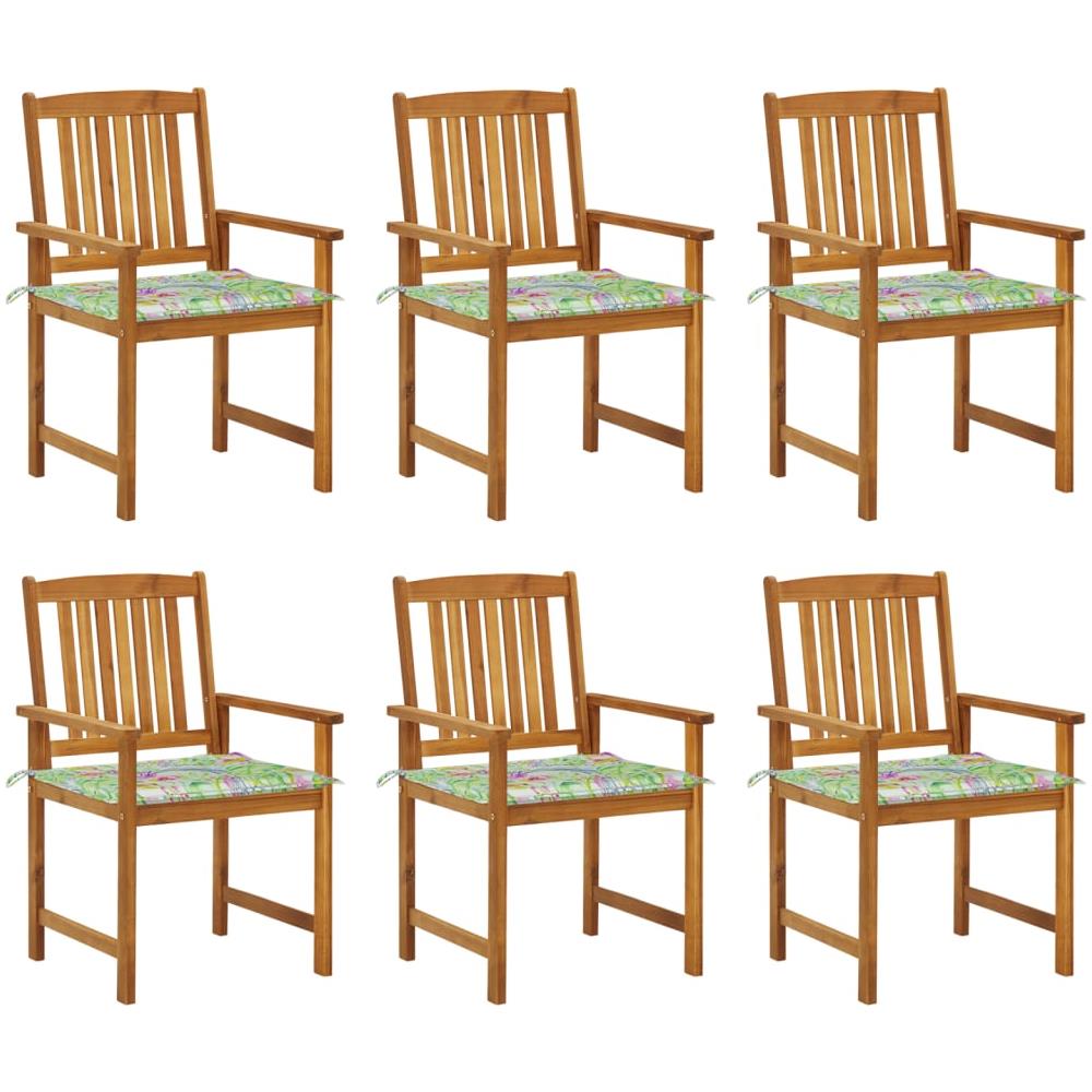 VidaXL Set Giardino 5 Pezzi In Legno Di Acacia Con Cuscini, Divani E Tavolo 100x60 Cm, Per Esterni, Patio E Balcone