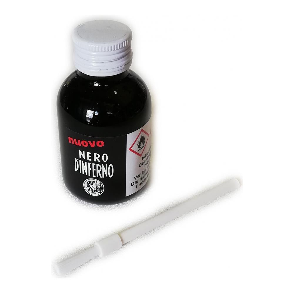 Nero D'inferno 50ml Di Tintura Nera Per Pelli - Foto 1