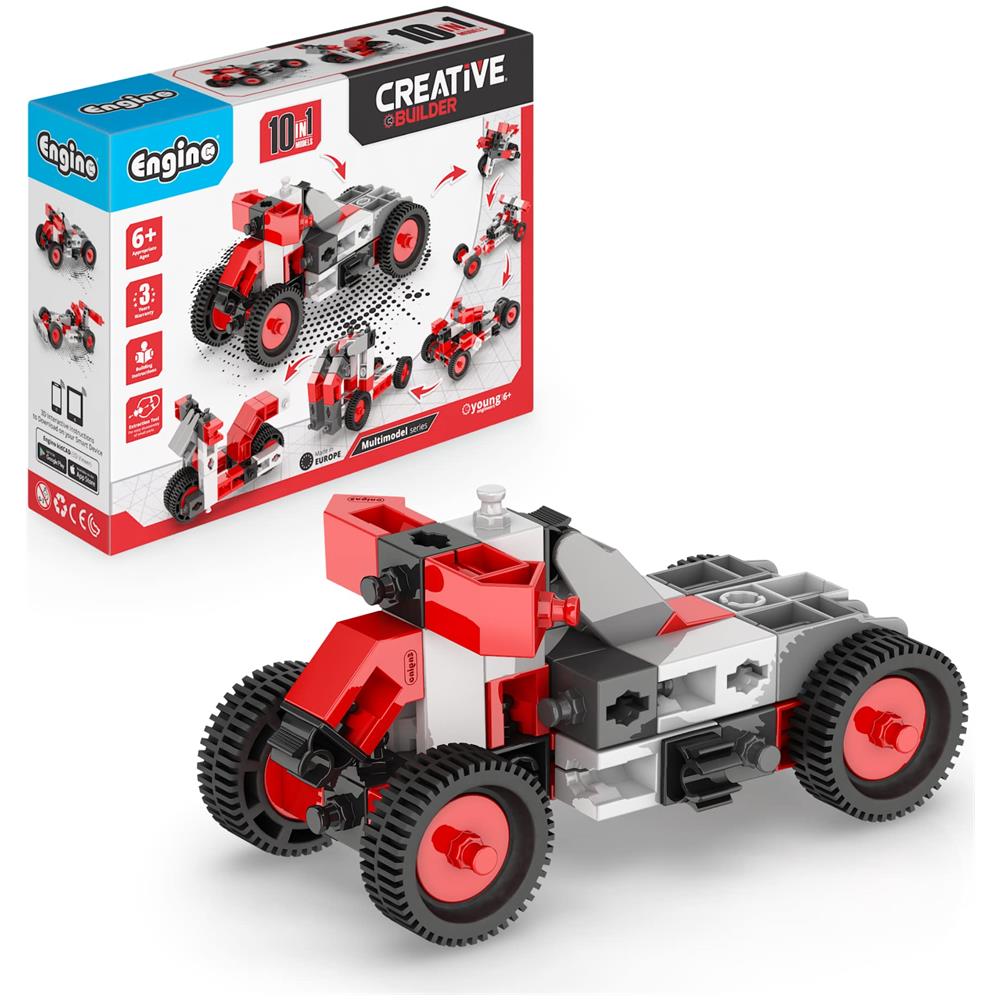 Creative Builder Set Di Costruzione Universale Con 10 Modelli - Foto 1