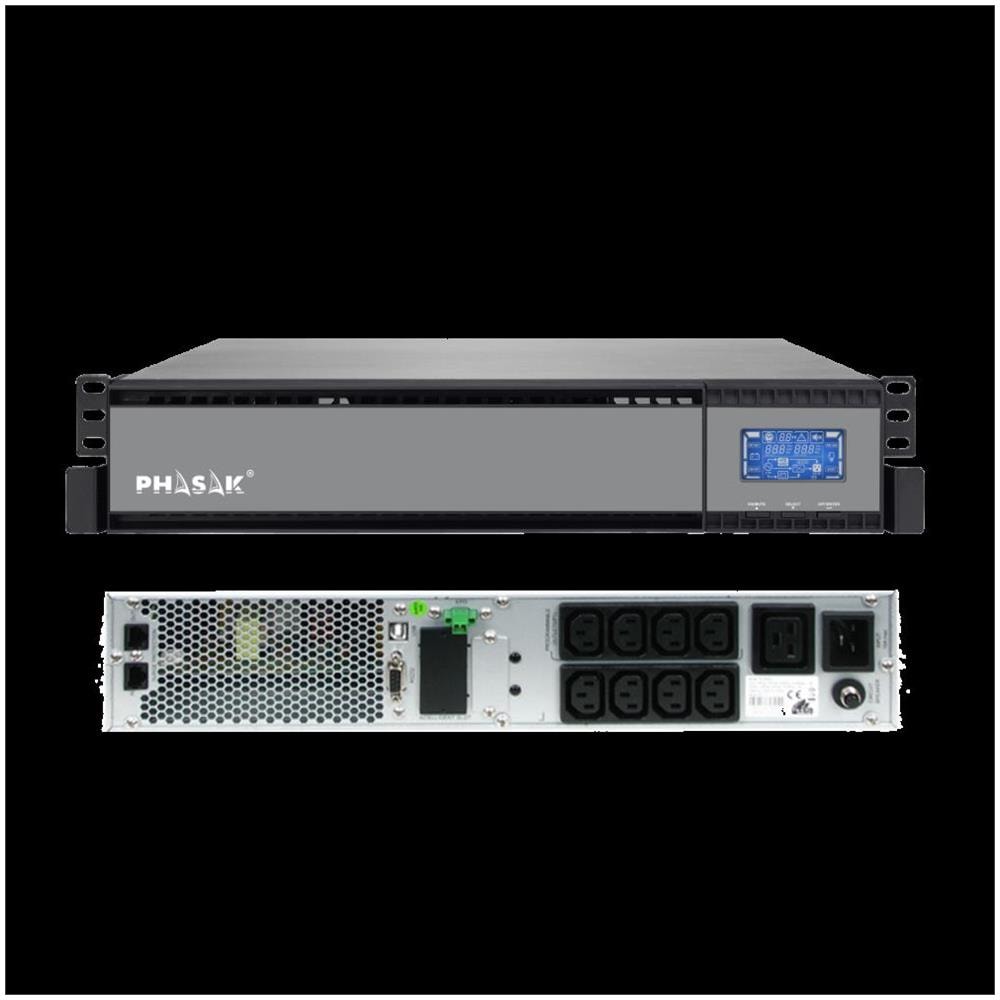 Gruppo Di Continuità Interattivo UPS Phasak Ph 9330 3000 Va Potenza 2700 W Colore Nero - Foto 1