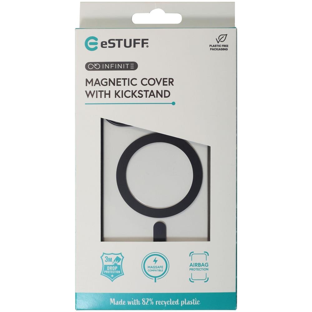 ES67141101 custodia per cellulare 17 cm (6.7") Cover Trasparente, Nero - Foto 10