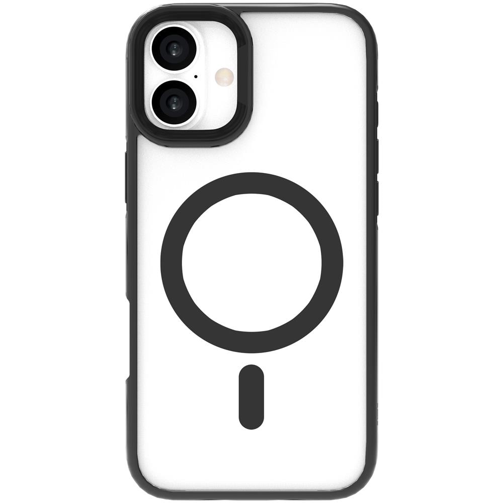 ES67141101 custodia per cellulare 17 cm (6.7") Cover Trasparente, Nero - Foto 1