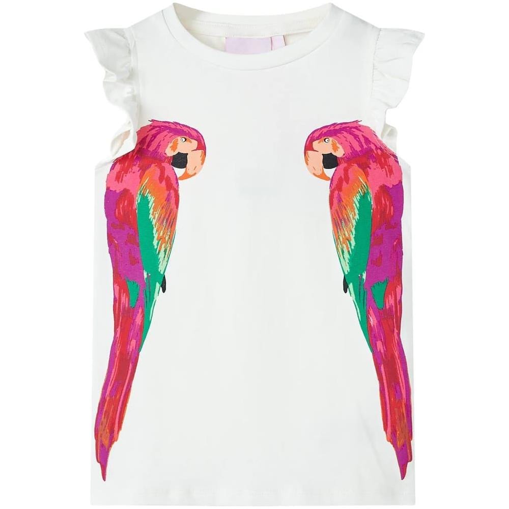 Maglietta per Bambini Ecru 116 - Foto 1