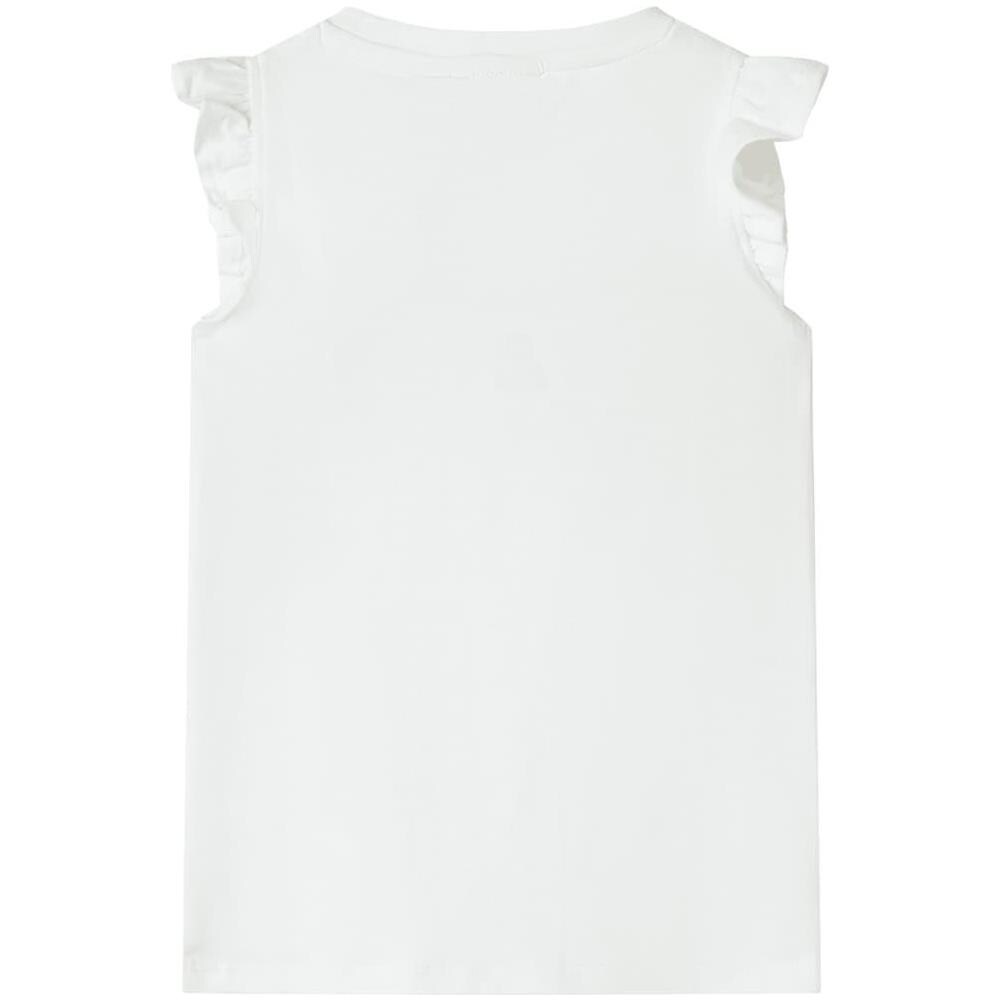 Maglietta per Bambini Ecru 116 - Foto 2