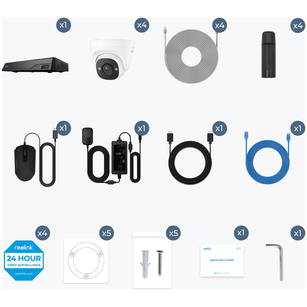 NVS8-5MD4 kit di videosorveglianza Cablato 8 canali - Foto 4