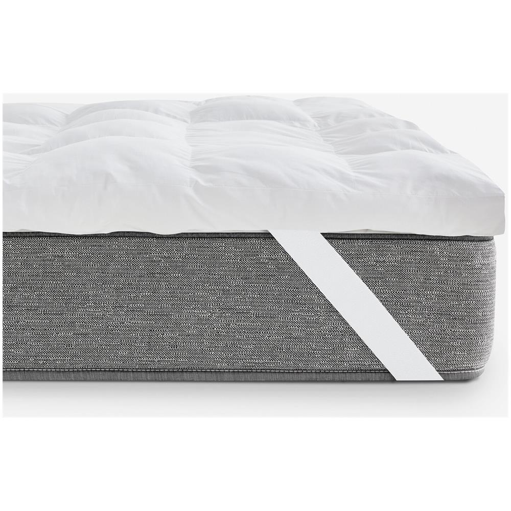 Topper In Microfibra 160x190 cm Altezza 5 cm Anallergico - Foto 1