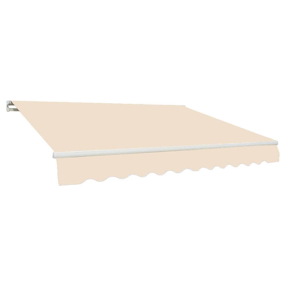 Tenda Da Sole Barra Quadra 200x300 Cm Tessuto In Poliestere Beige Unito - Foto 1
