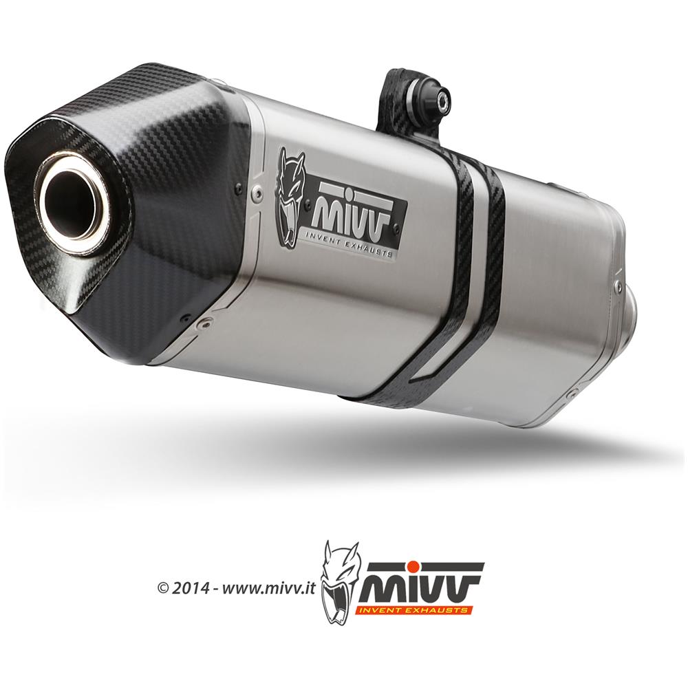 Silenziatore B. 016. lgs Speed Edge Titanio Carbon Cap Bmw R 1200 Gs 2013 > - Foto 1