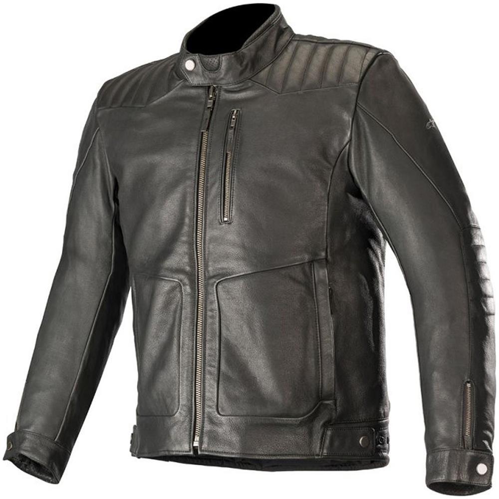 ALPINESTARS - Giacca Moto In Pelle Alpinestars Crazy Eight Nero (xxl, Nero)  - ePRICE